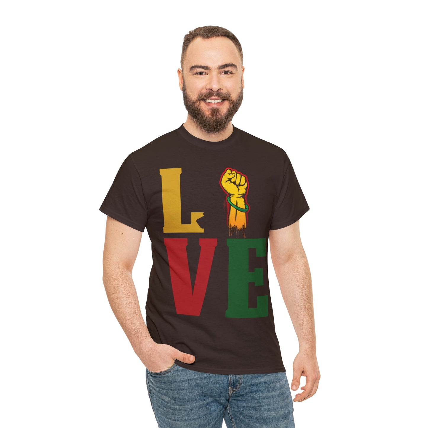 Love Unisex Heavy Cotton Tee