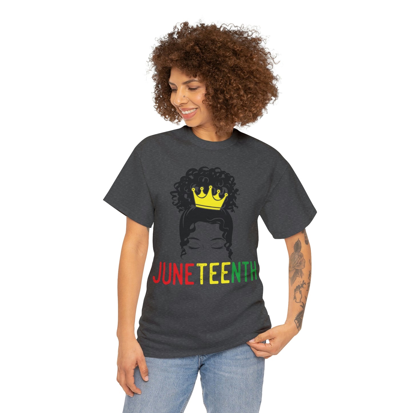 Juneteenth Femme Unisex Heavy Cotton Tee