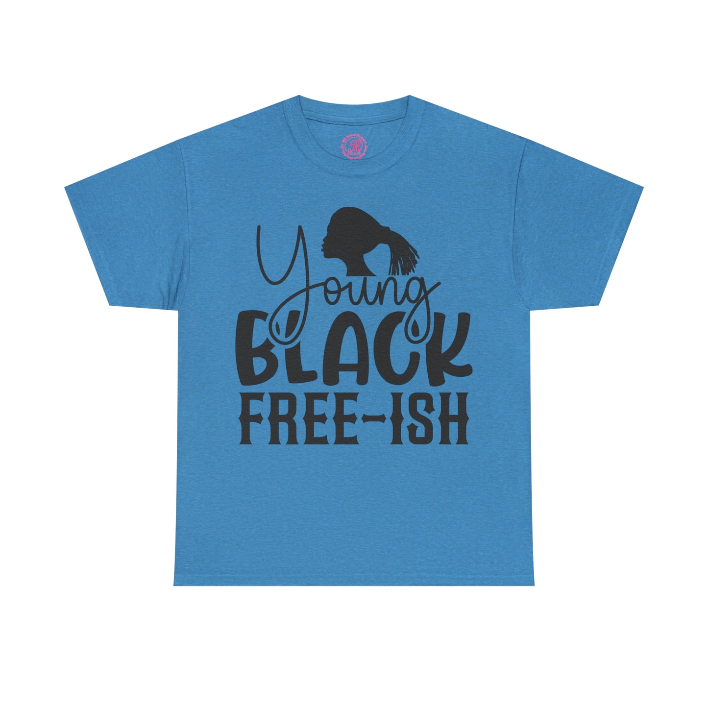 Young Black Unisex Heavy Cotton Tee