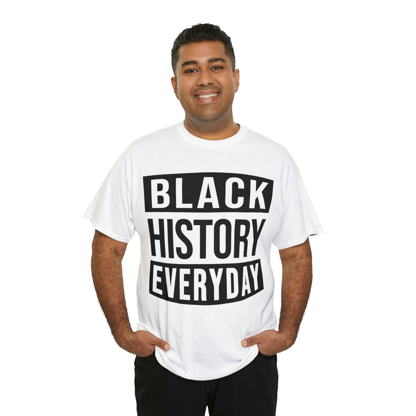 Black History Everyday Unisex Heavy Cotton Tee