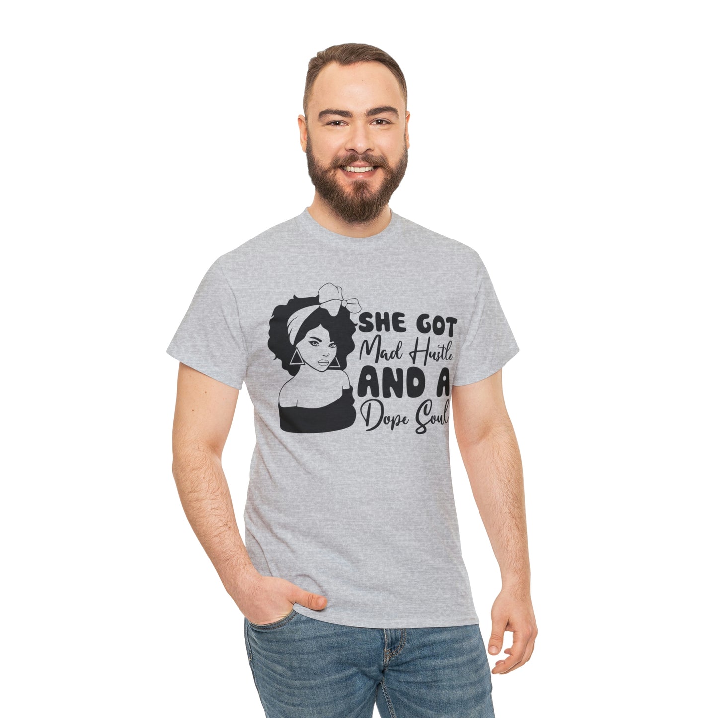 Hustle Unisex Heavy Cotton Tee