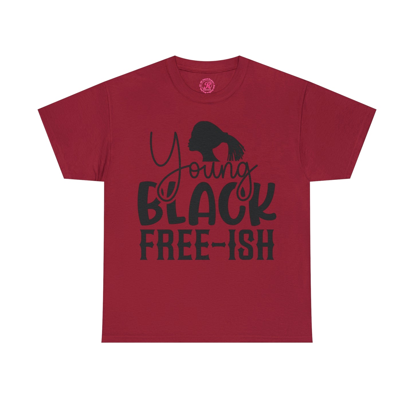 Young Black Unisex Heavy Cotton Tee