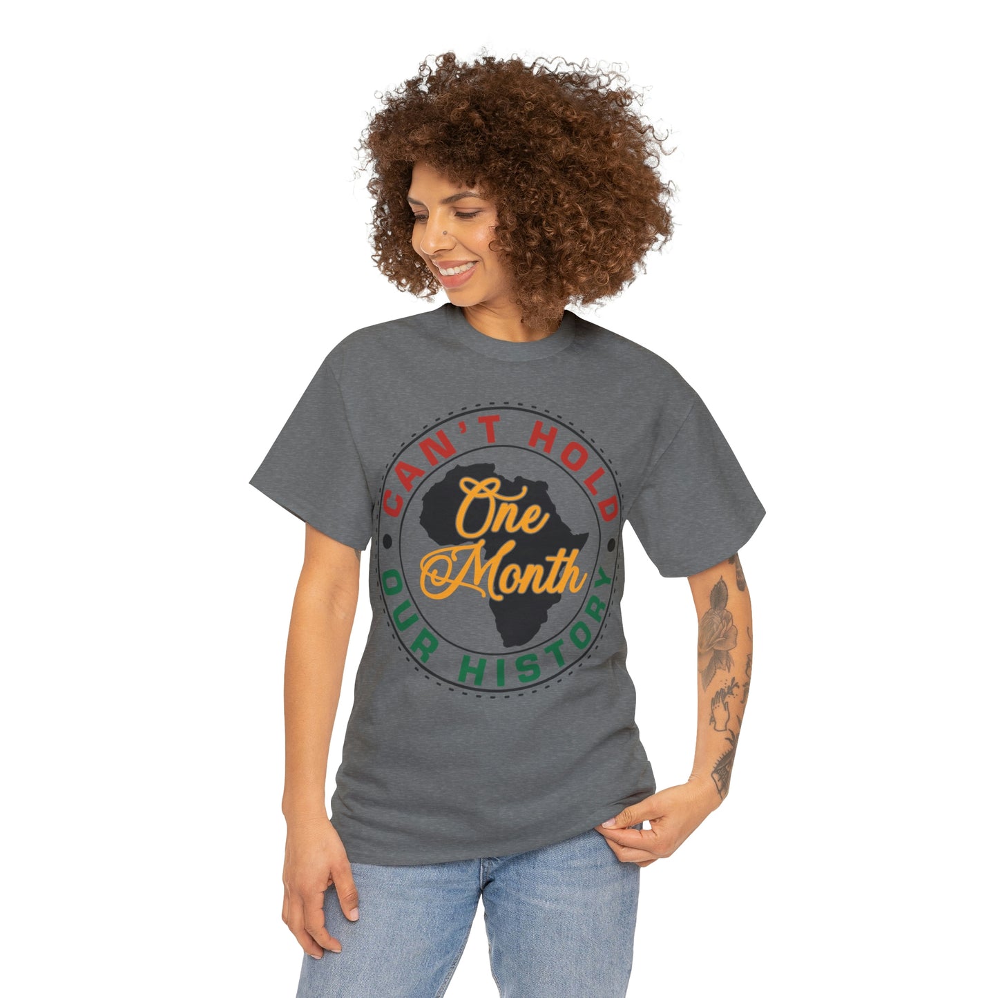 One Month Unisex Heavy Cotton Tee