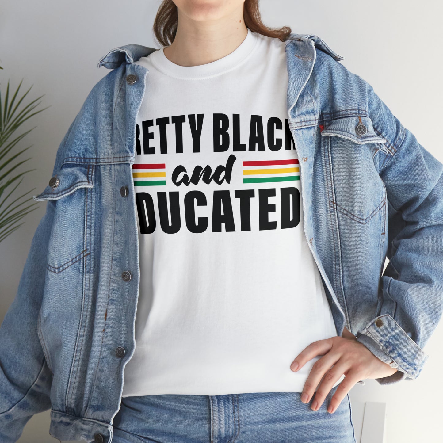 Pretty-DTF Print - Unisex Heavy Cotton Tee