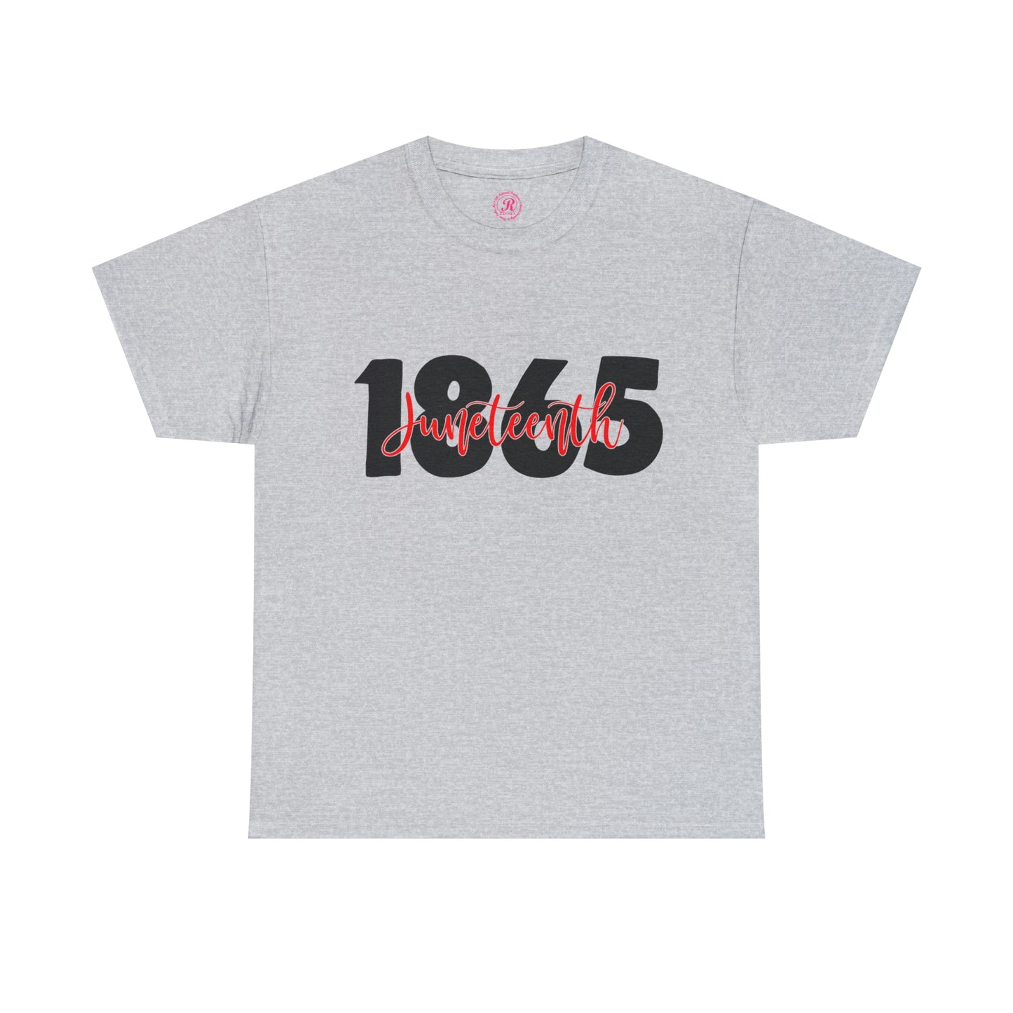 Juneteenth-Red Unisex Heavy Cotton Tee
