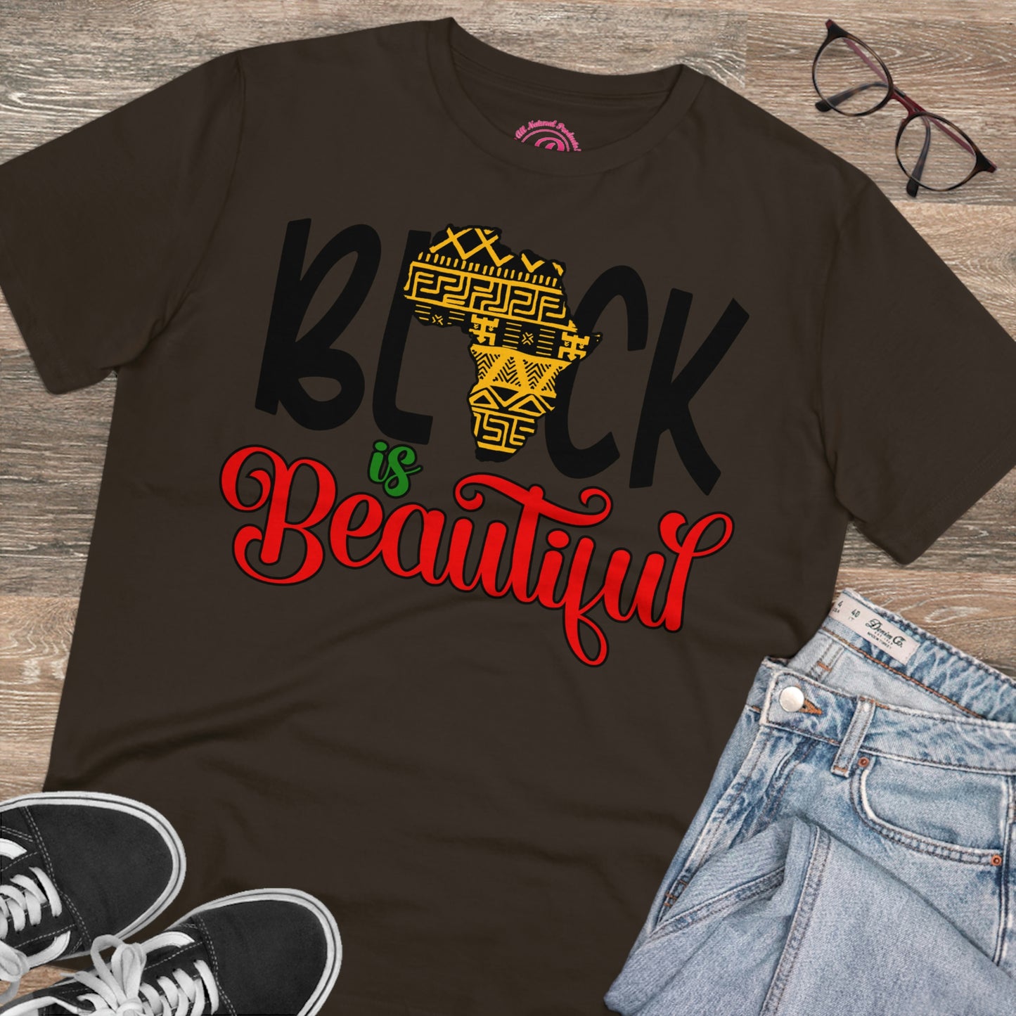 Black is Beautiful Organic Creator T-shirt - Unisex