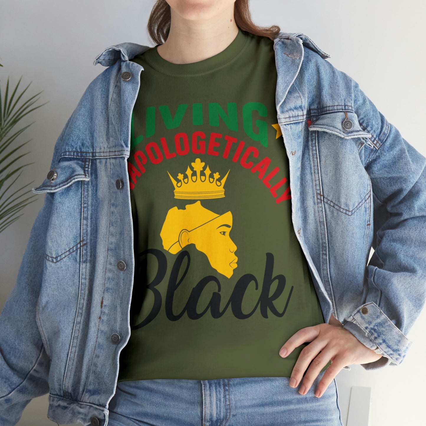Living Unapologetically Unisex Heavy Cotton Tee