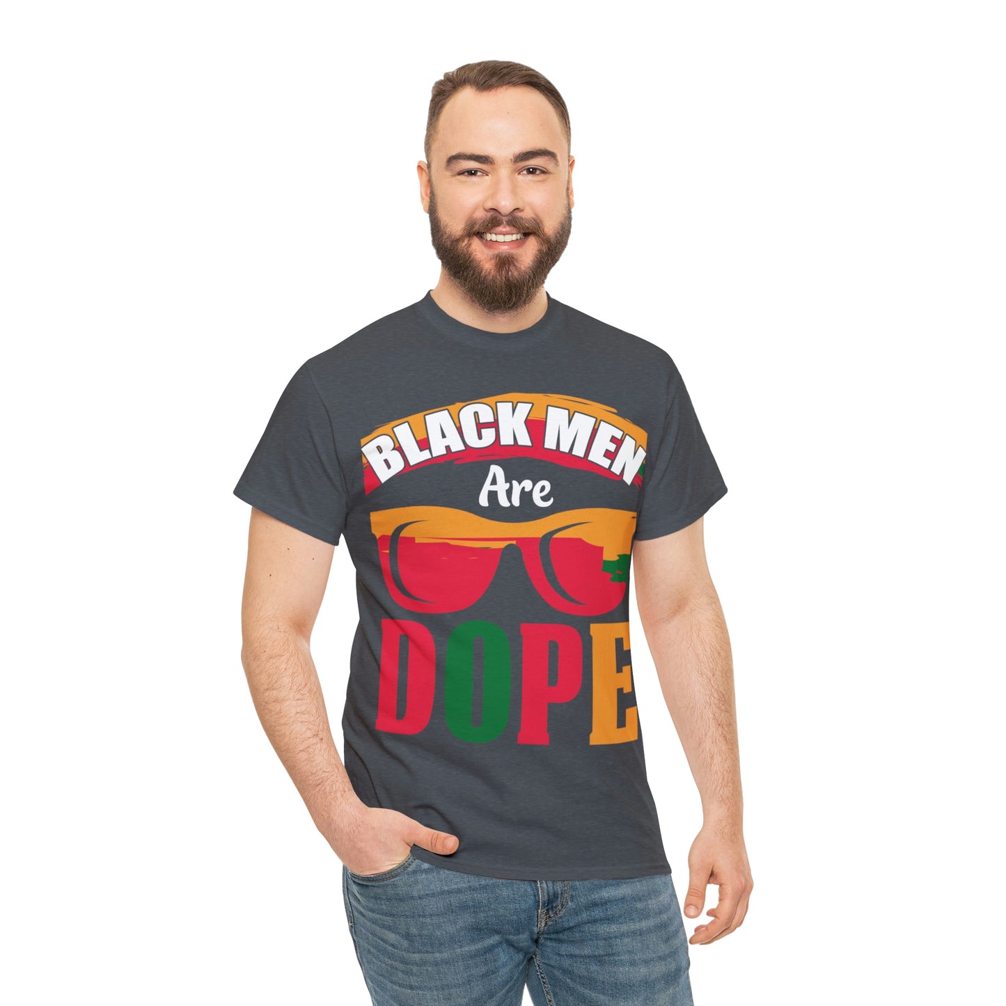Black Man Dope Unisex Heavy Cotton Tee