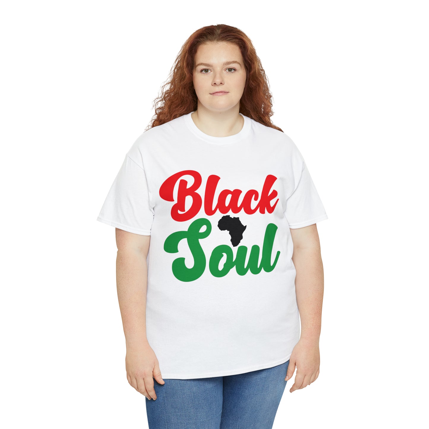 Soul DTF Print - Unisex Heavy Cotton Tee