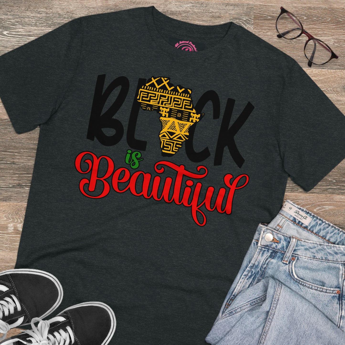 Black is Beautiful Organic Creator T-shirt - Unisex