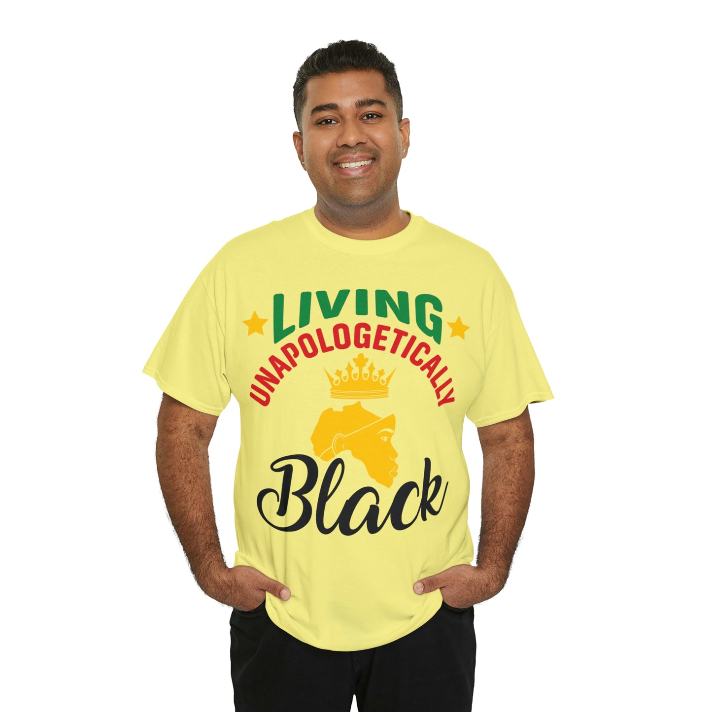 Living Unapologetically Unisex Heavy Cotton Tee