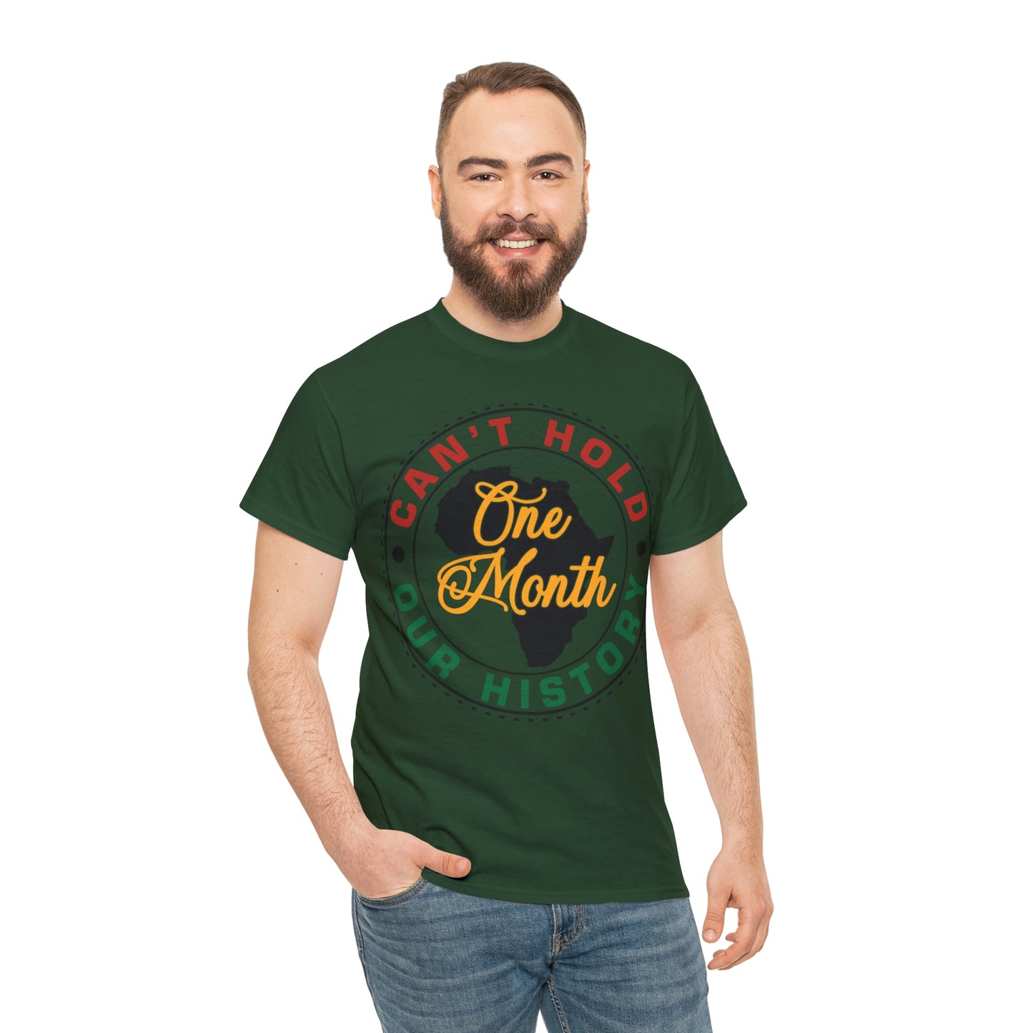 One Month Unisex Heavy Cotton Tee