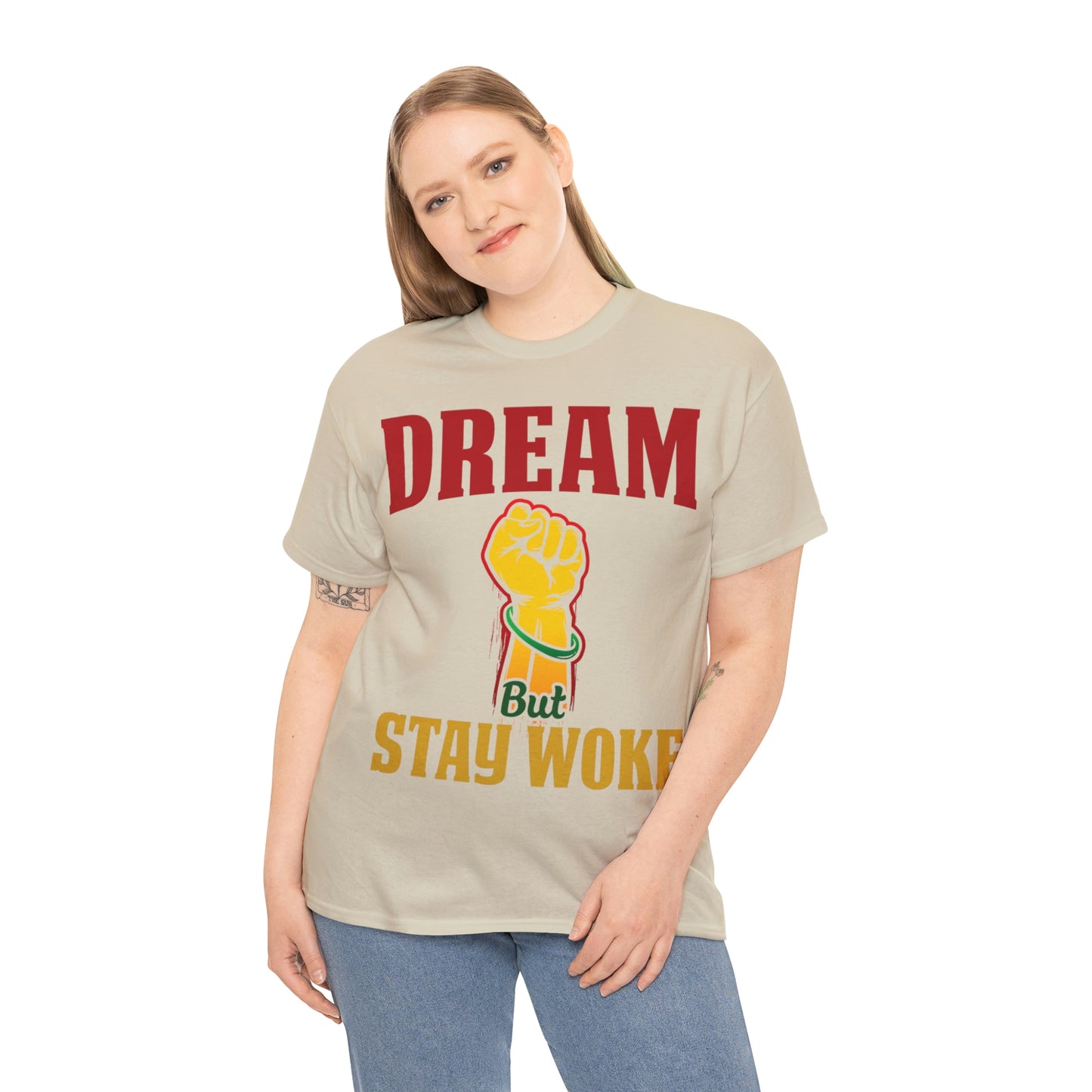 Dream/Woke Unisex Heavy Cotton Tee