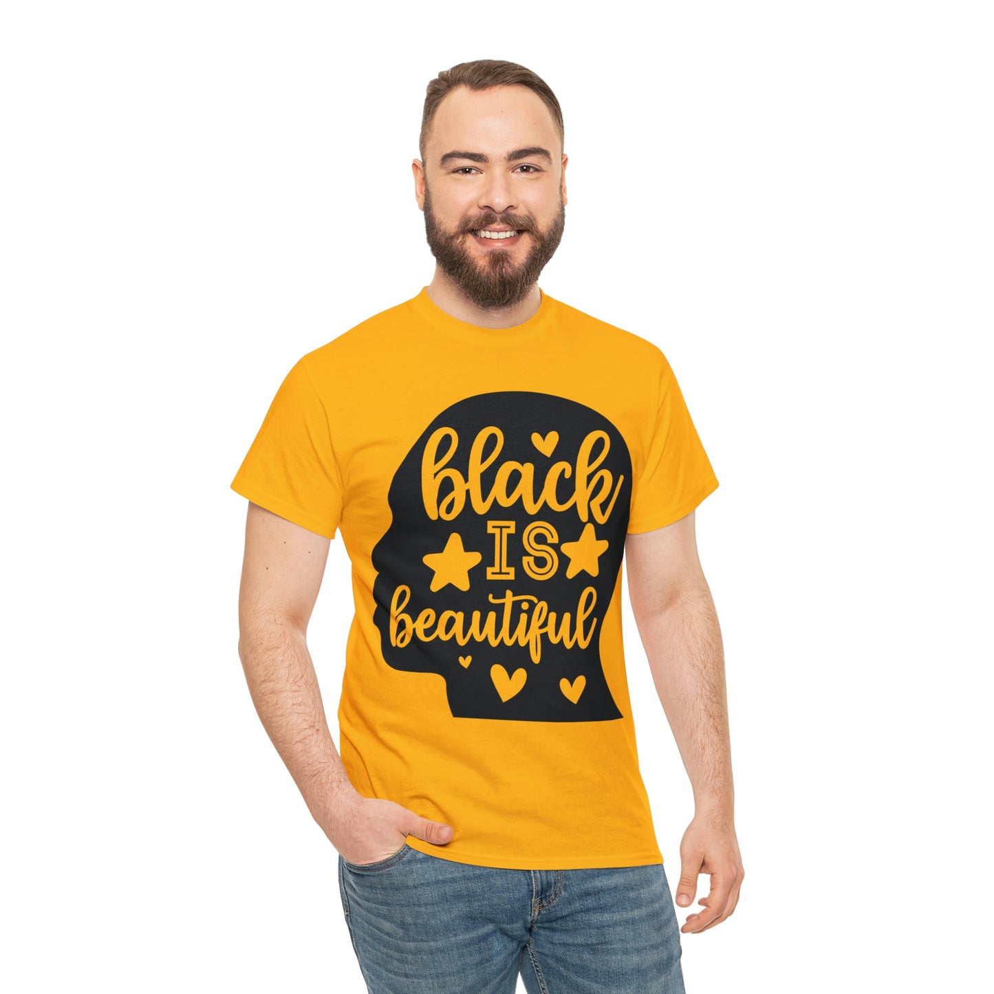 Black is Beautiful Unisex Heavy Cotton Tee