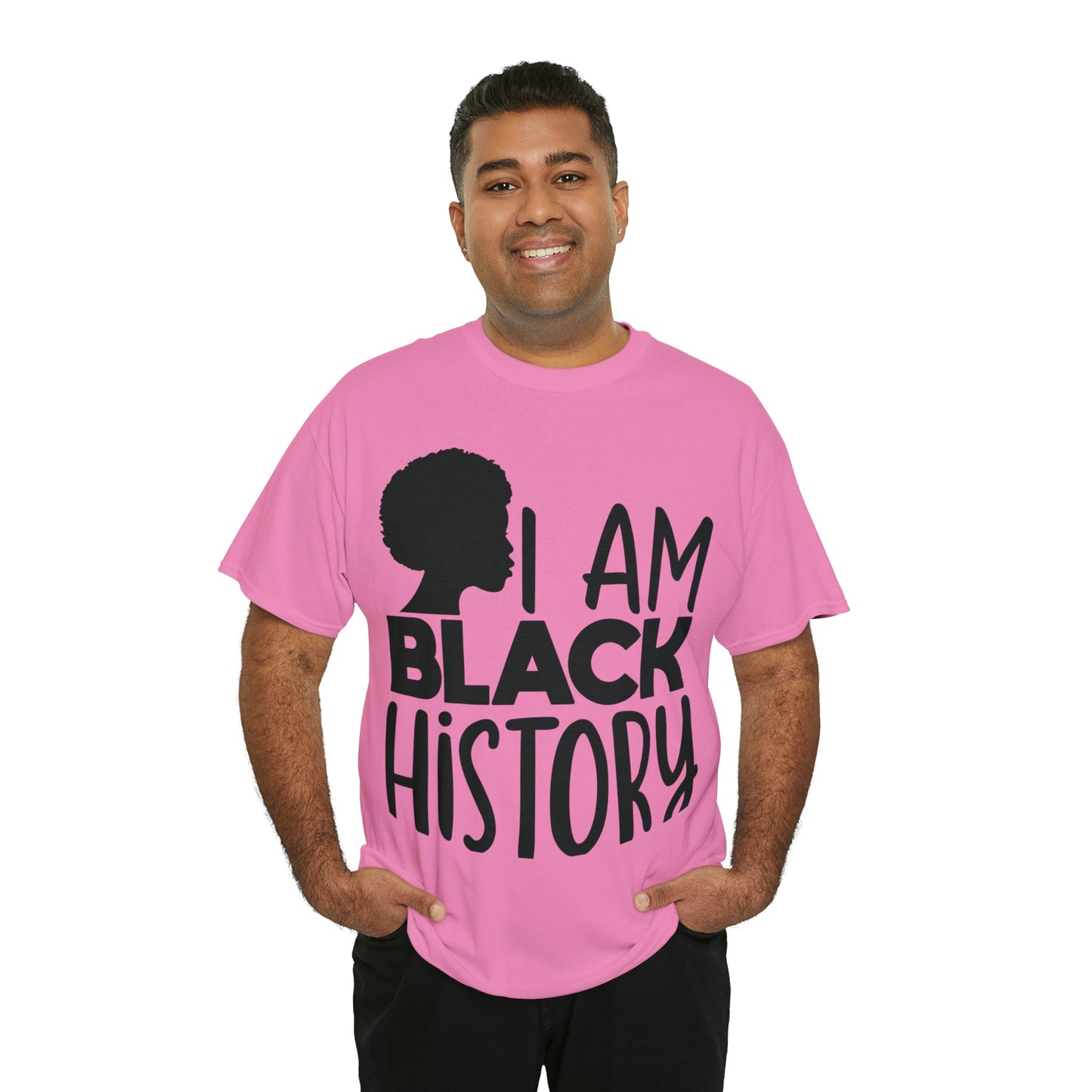 I Am Black History Unisex Heavy Cotton Tee