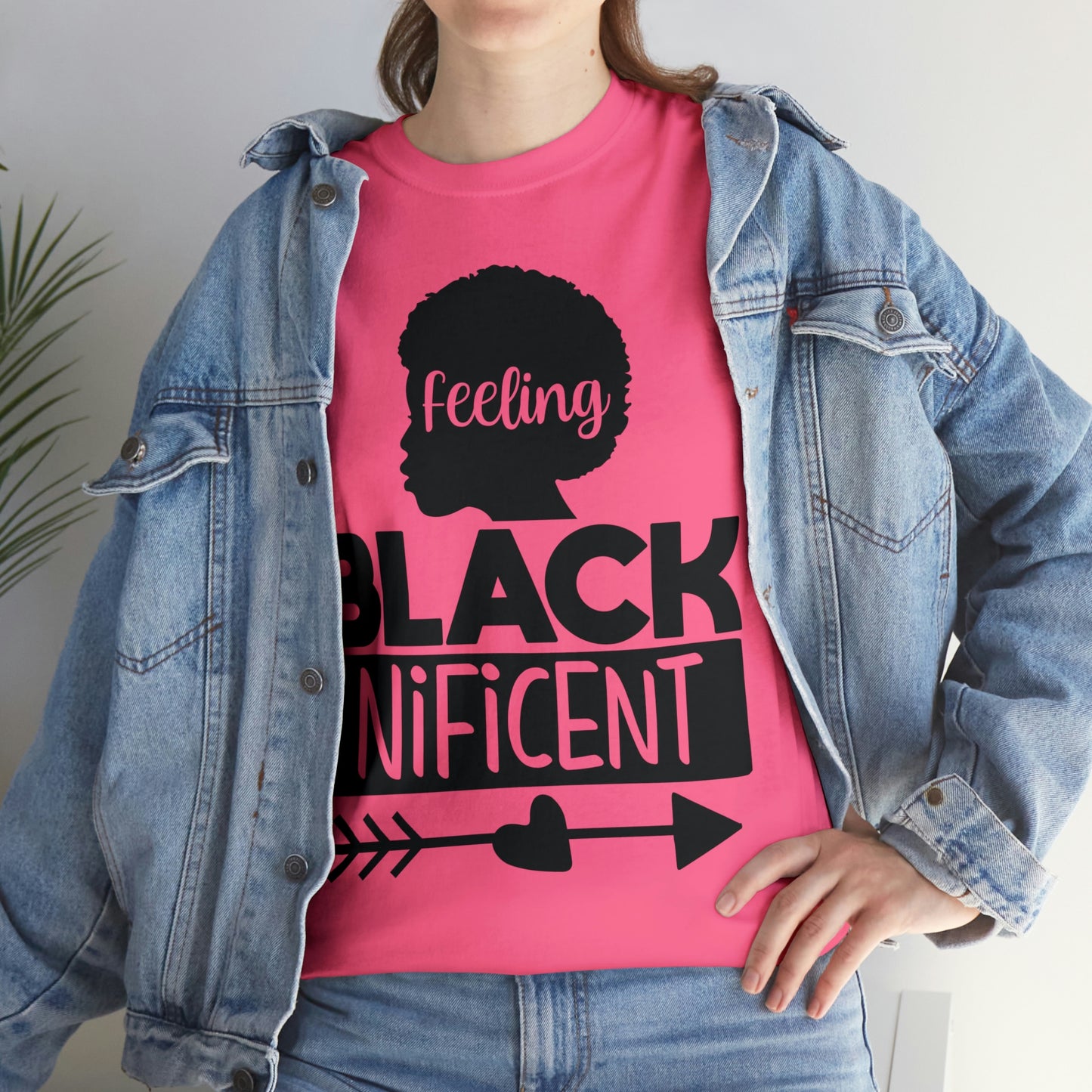 Feeling Blacknificent Unisex Heavy Cotton Tee