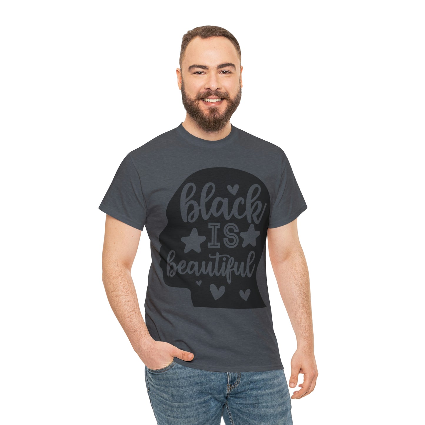 Black is Beautiful Unisex Heavy Cotton Tee