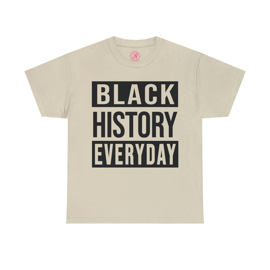 Black History Everyday Unisex Heavy Cotton Tee