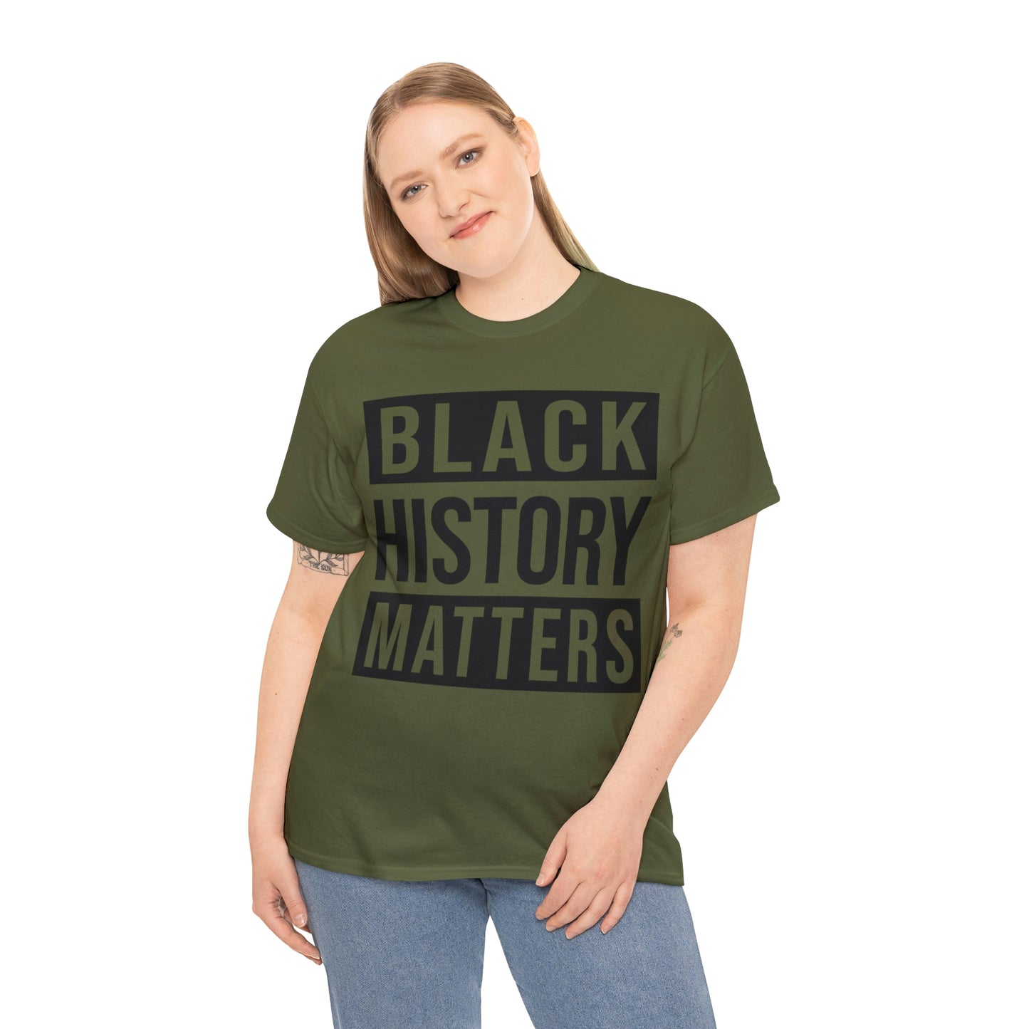 Black History Matters Unisex Heavy Cotton Tee