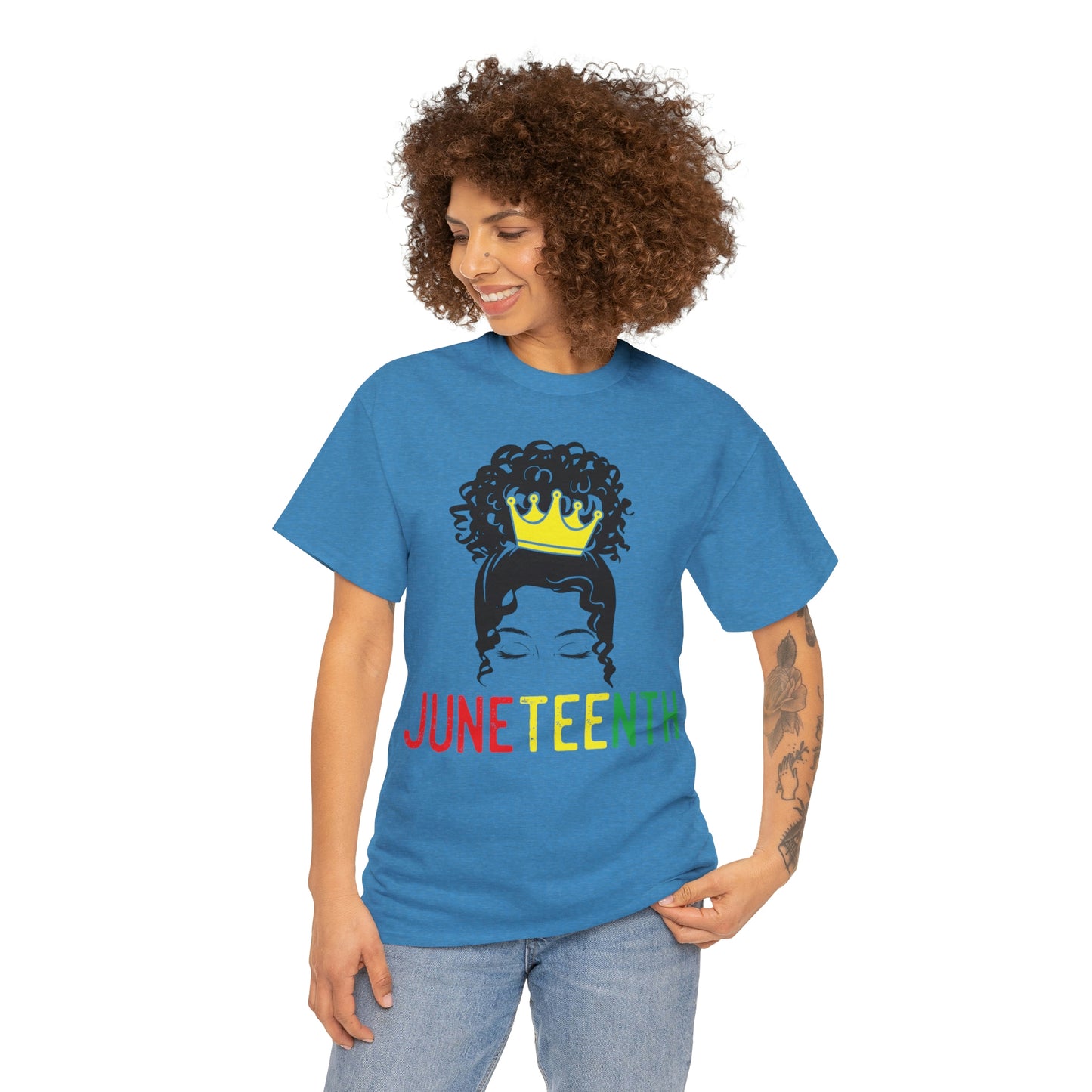 Juneteenth Femme Unisex Heavy Cotton Tee