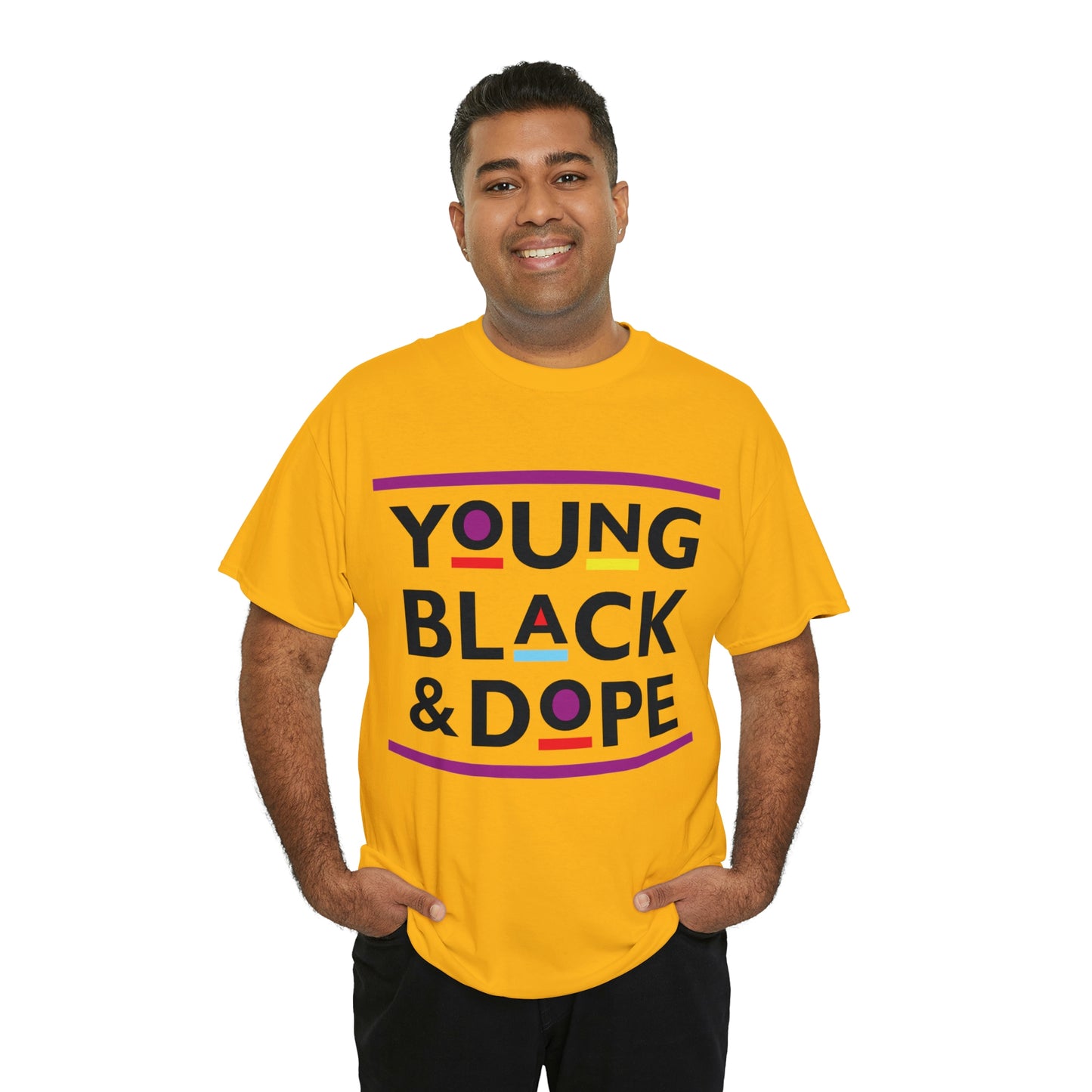Young black & Dope Unisex Heavy Cotton Tee