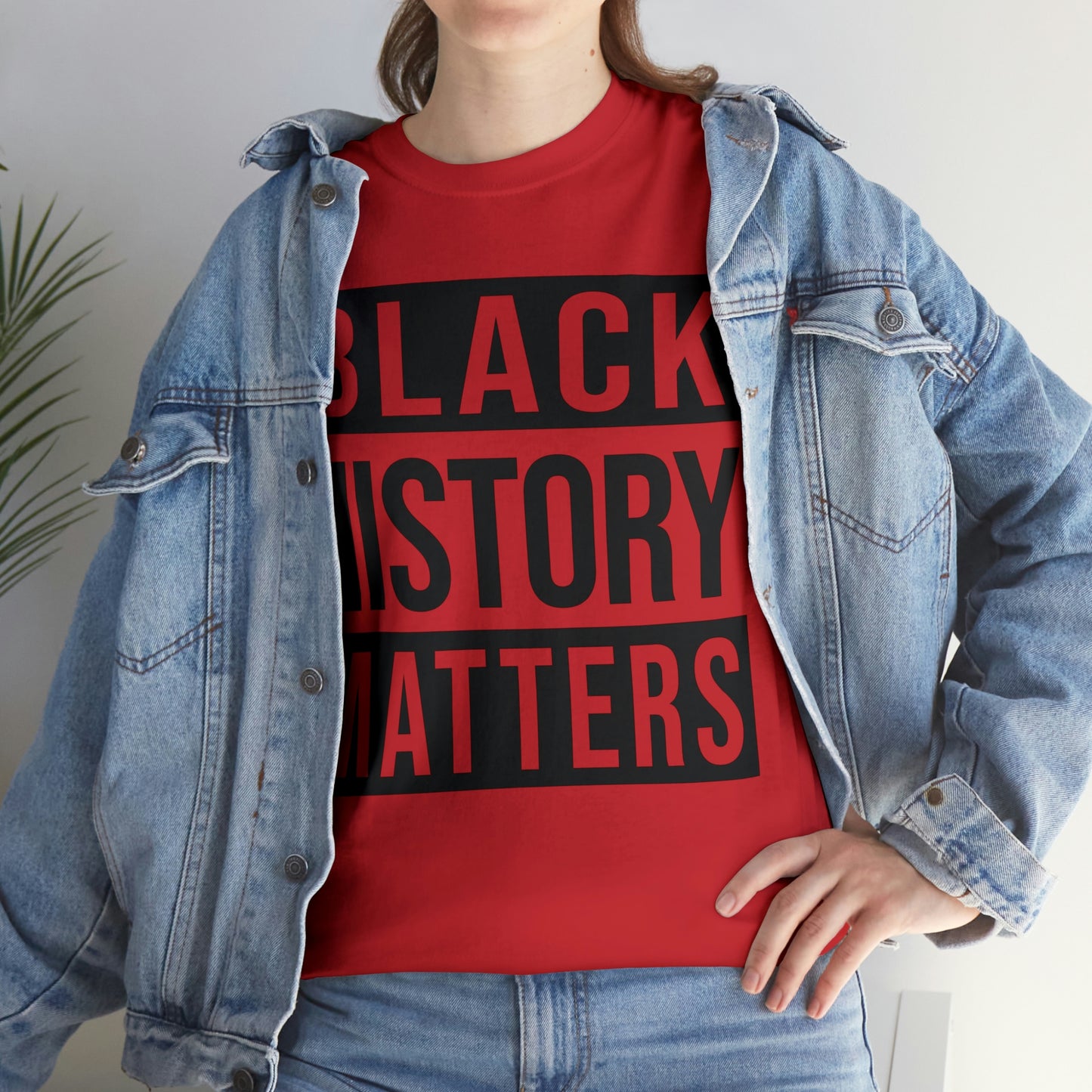 Black History Matters Unisex Heavy Cotton Tee