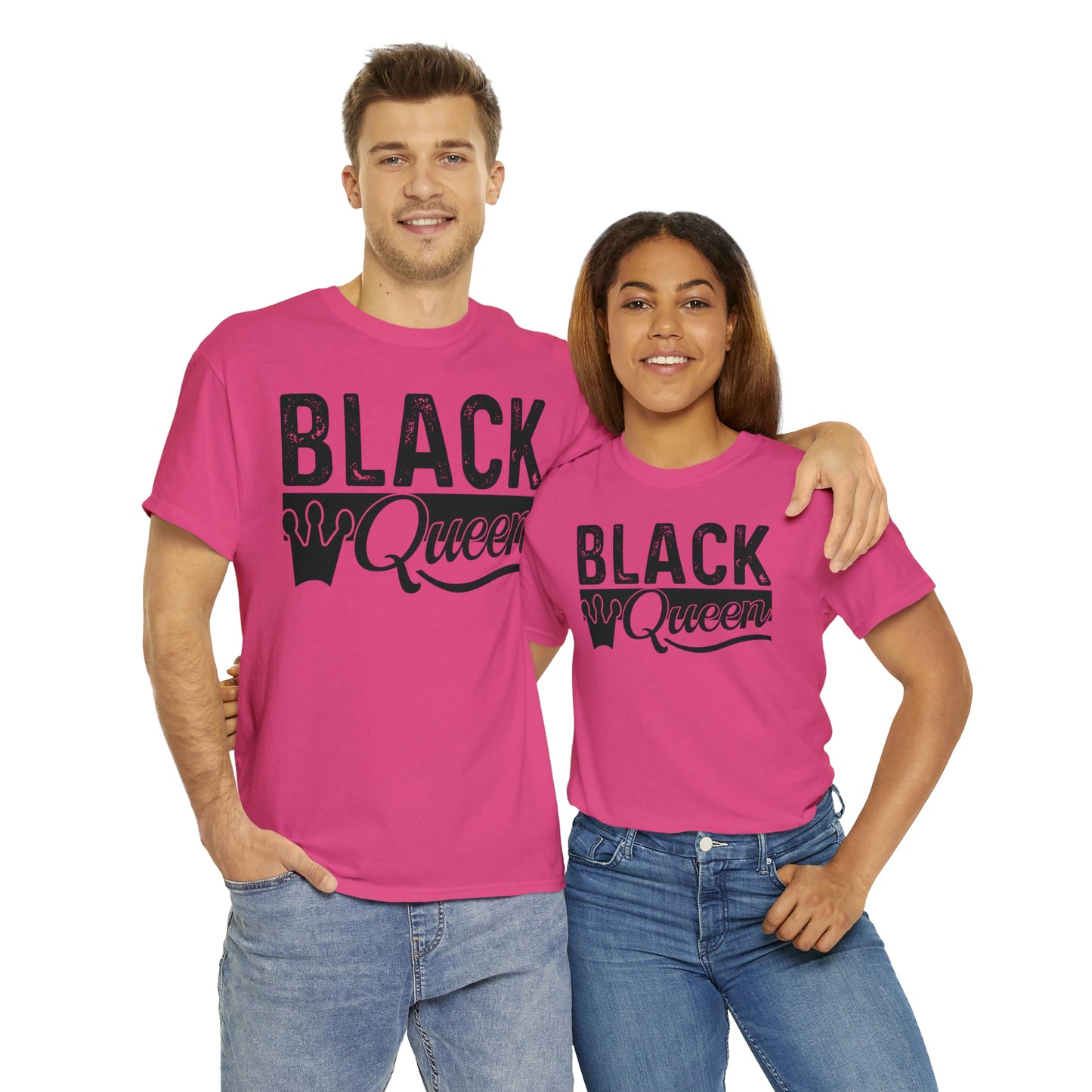 Black Queen Unisex Heavy Cotton Tee