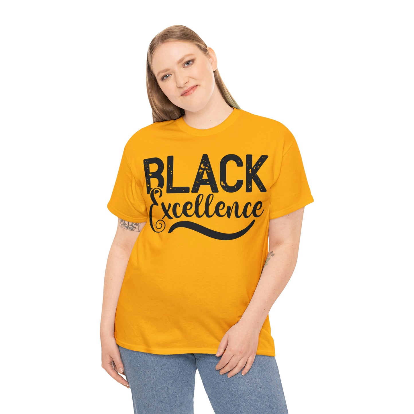 Black Excellence Unisex Heavy Cotton Tee