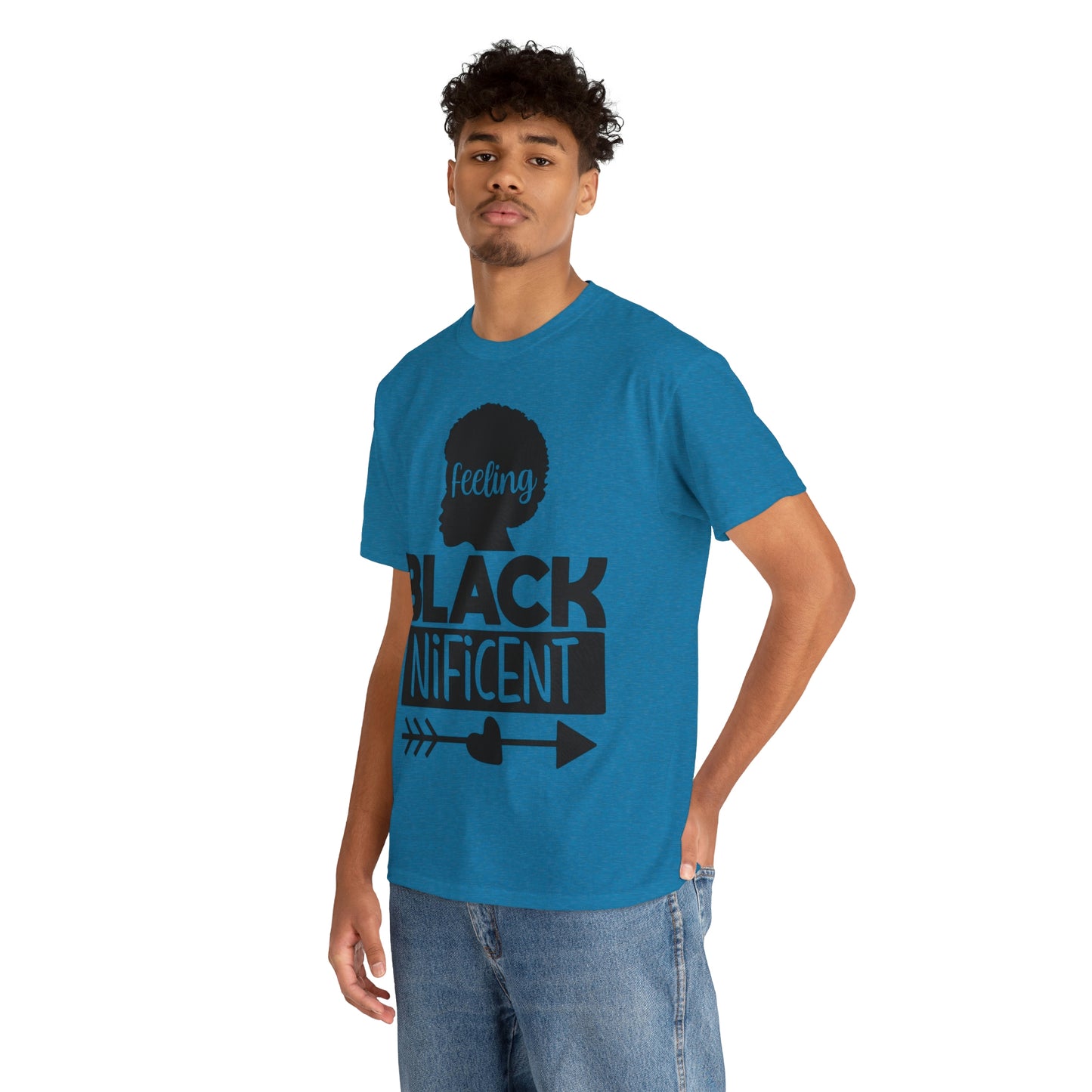 Feeling Blacknificent Unisex Heavy Cotton Tee