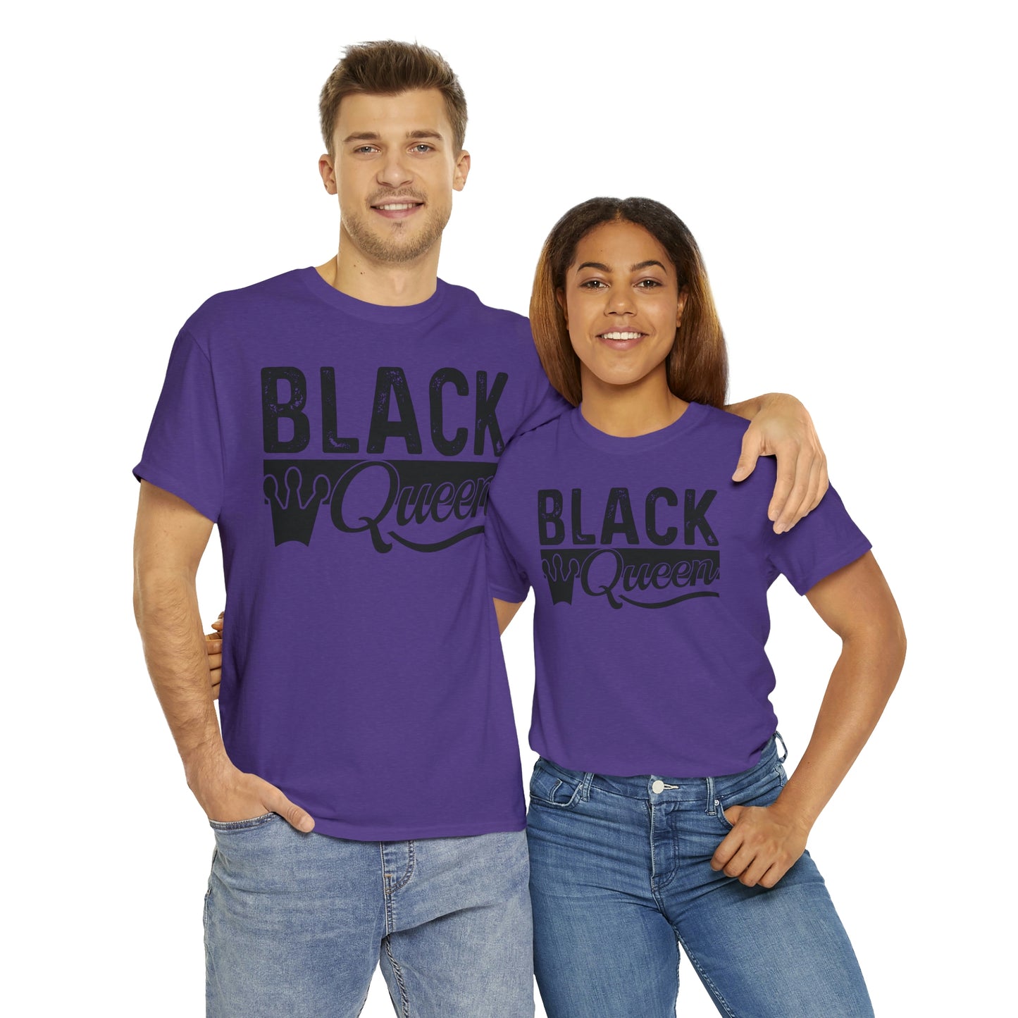 Black Queen Unisex Heavy Cotton Tee