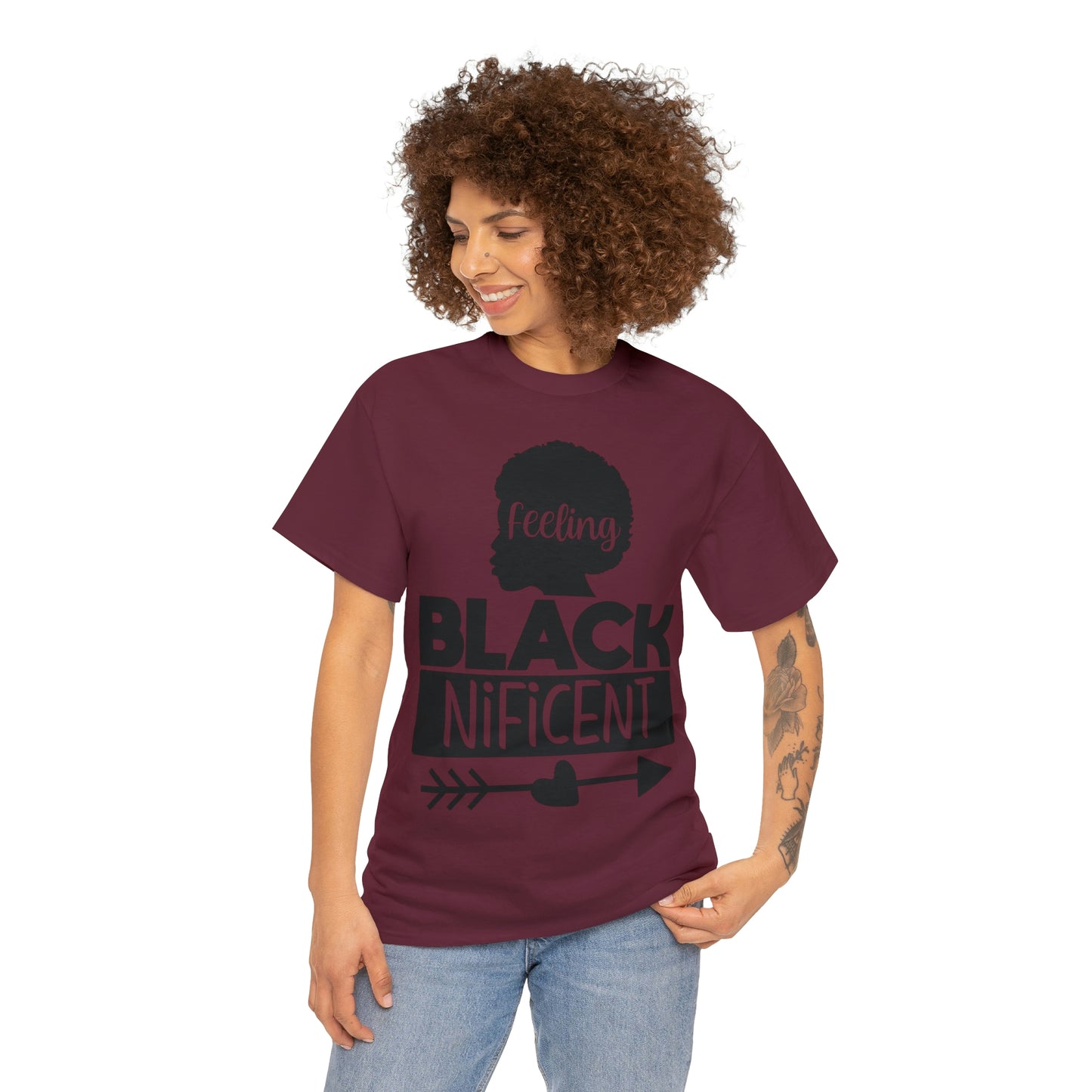 Feeling Blacknificent Unisex Heavy Cotton Tee
