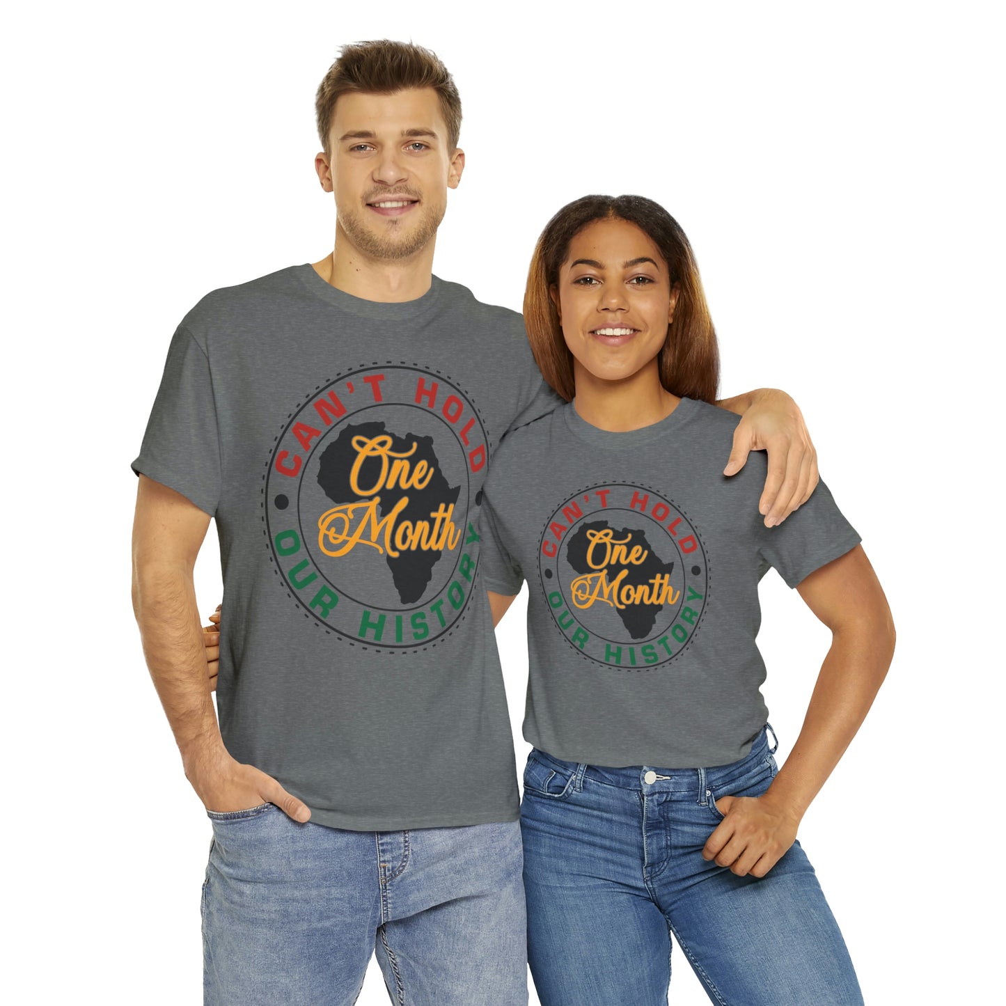 One Month Unisex Heavy Cotton Tee