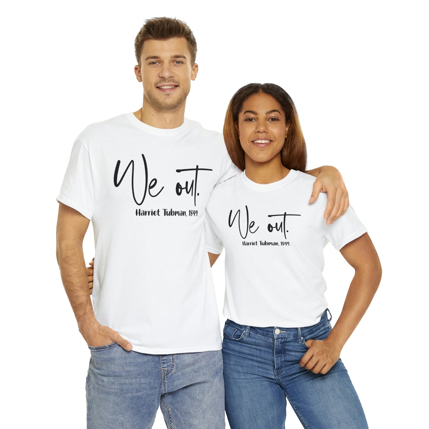 We Out Unisex Heavy Cotton Tee