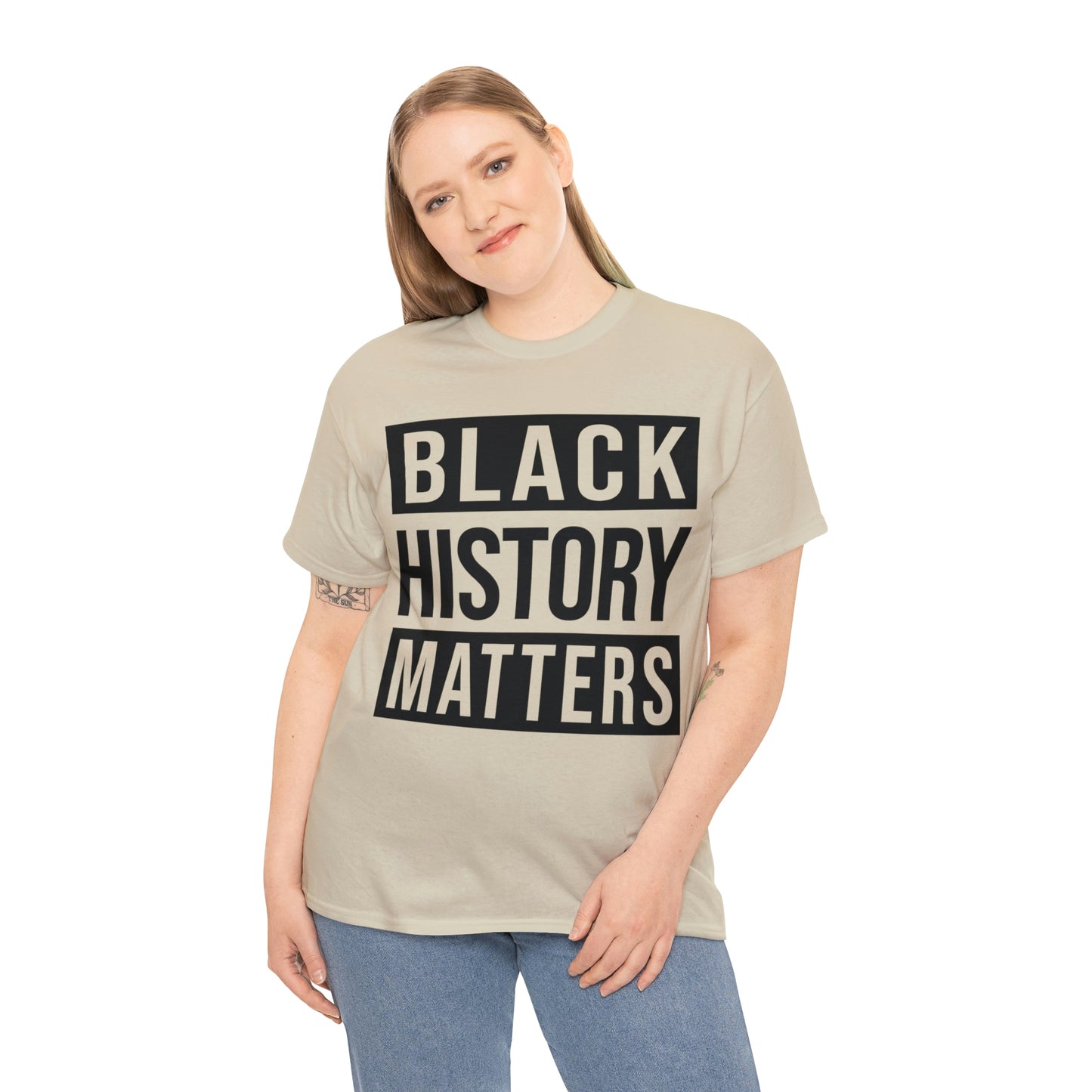 Black History Matters Unisex Heavy Cotton Tee