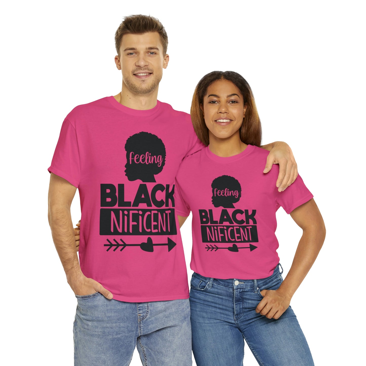 Feeling Blacknificent Unisex Heavy Cotton Tee