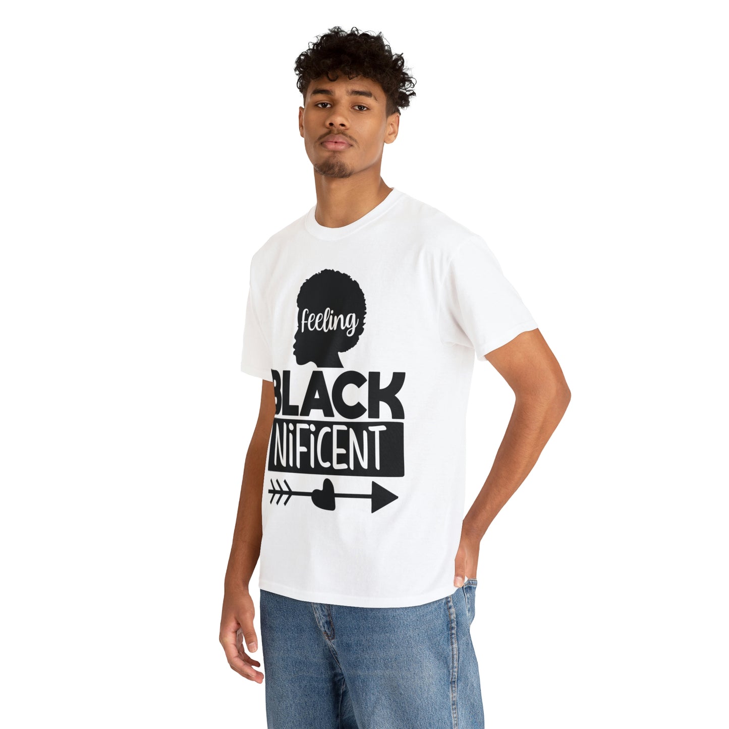 Feeling Blacknificent Unisex Heavy Cotton Tee