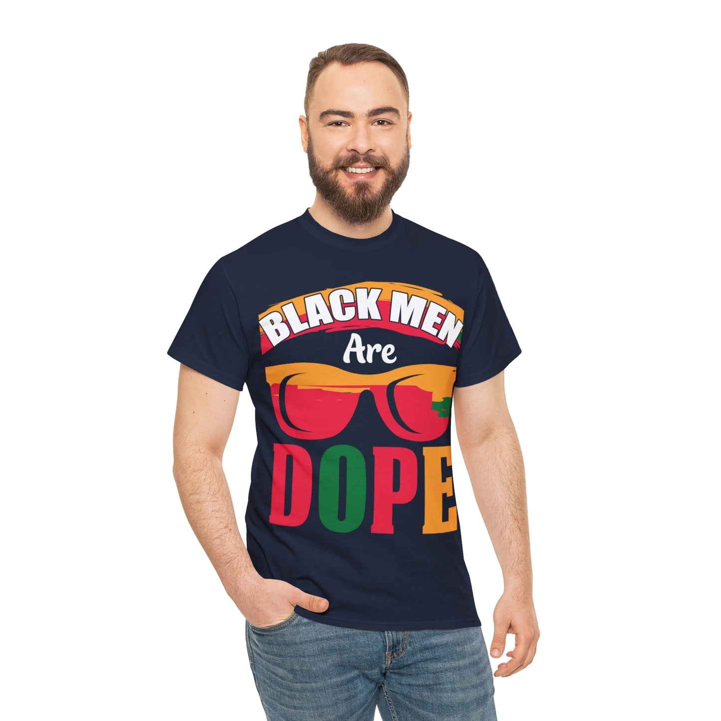 Black Man Dope Unisex Heavy Cotton Tee