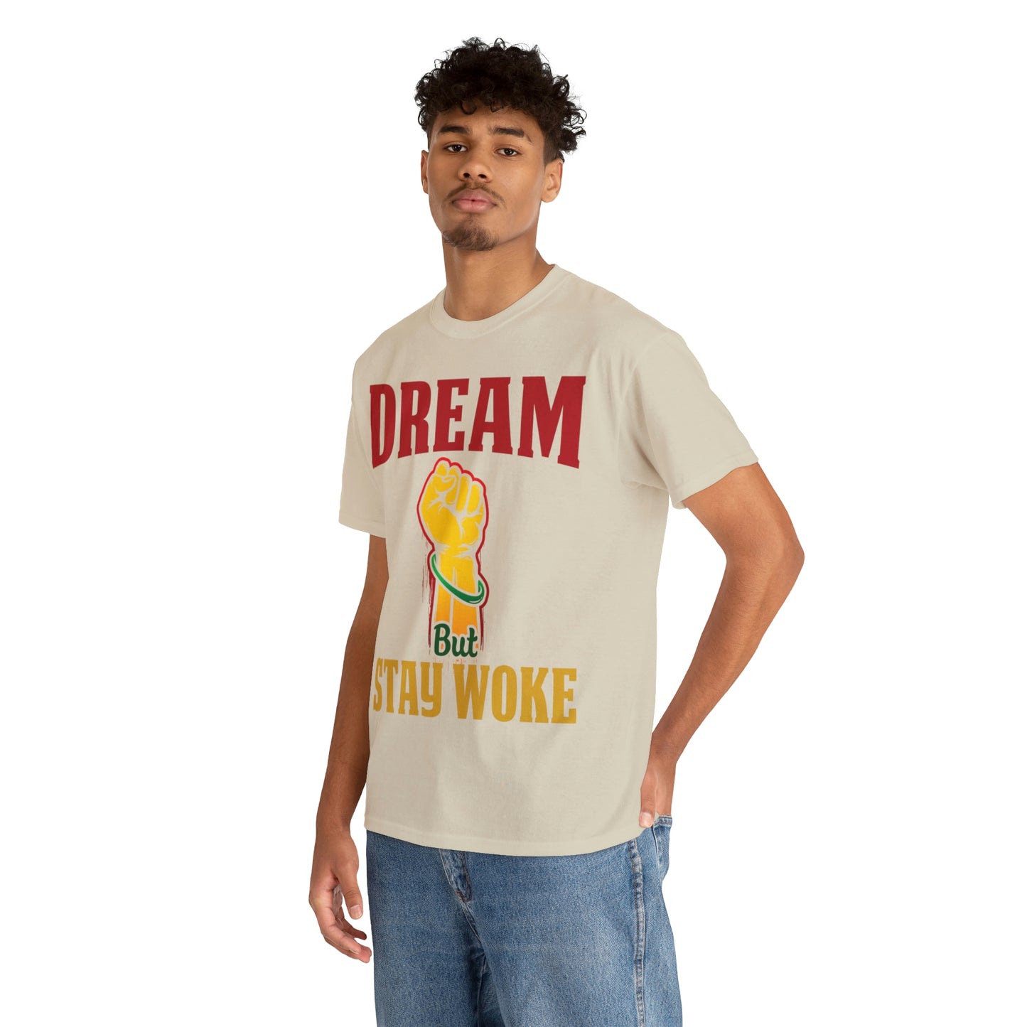 Dream/Woke Unisex Heavy Cotton Tee