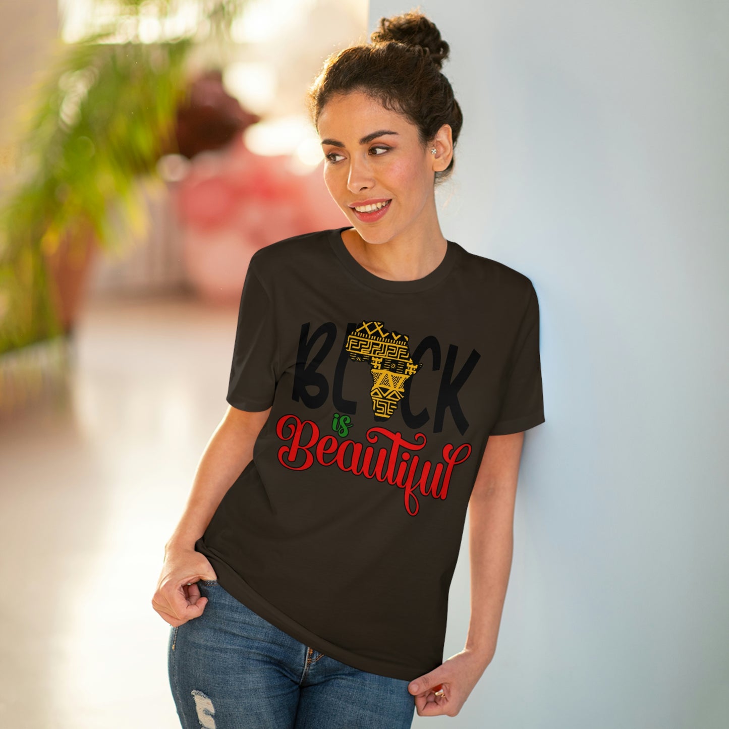 Black is Beautiful Organic Creator T-shirt - Unisex