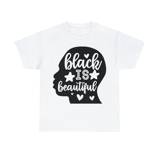 Black/Beautiful Unisex Heavy Cotton Tee