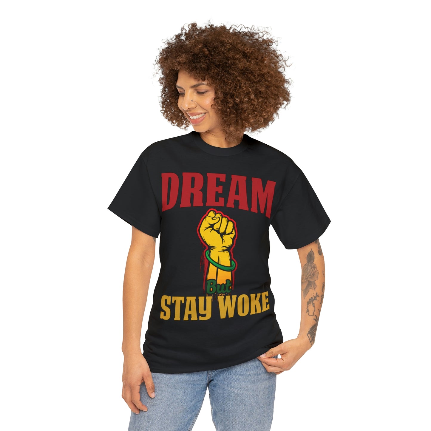 Dream/Woke Unisex Heavy Cotton Tee