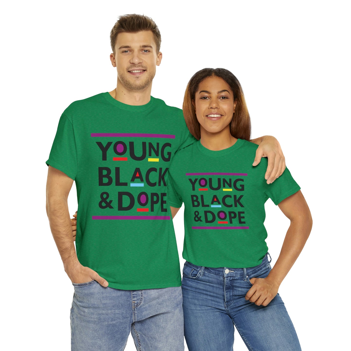 Young black & Dope Unisex Heavy Cotton Tee
