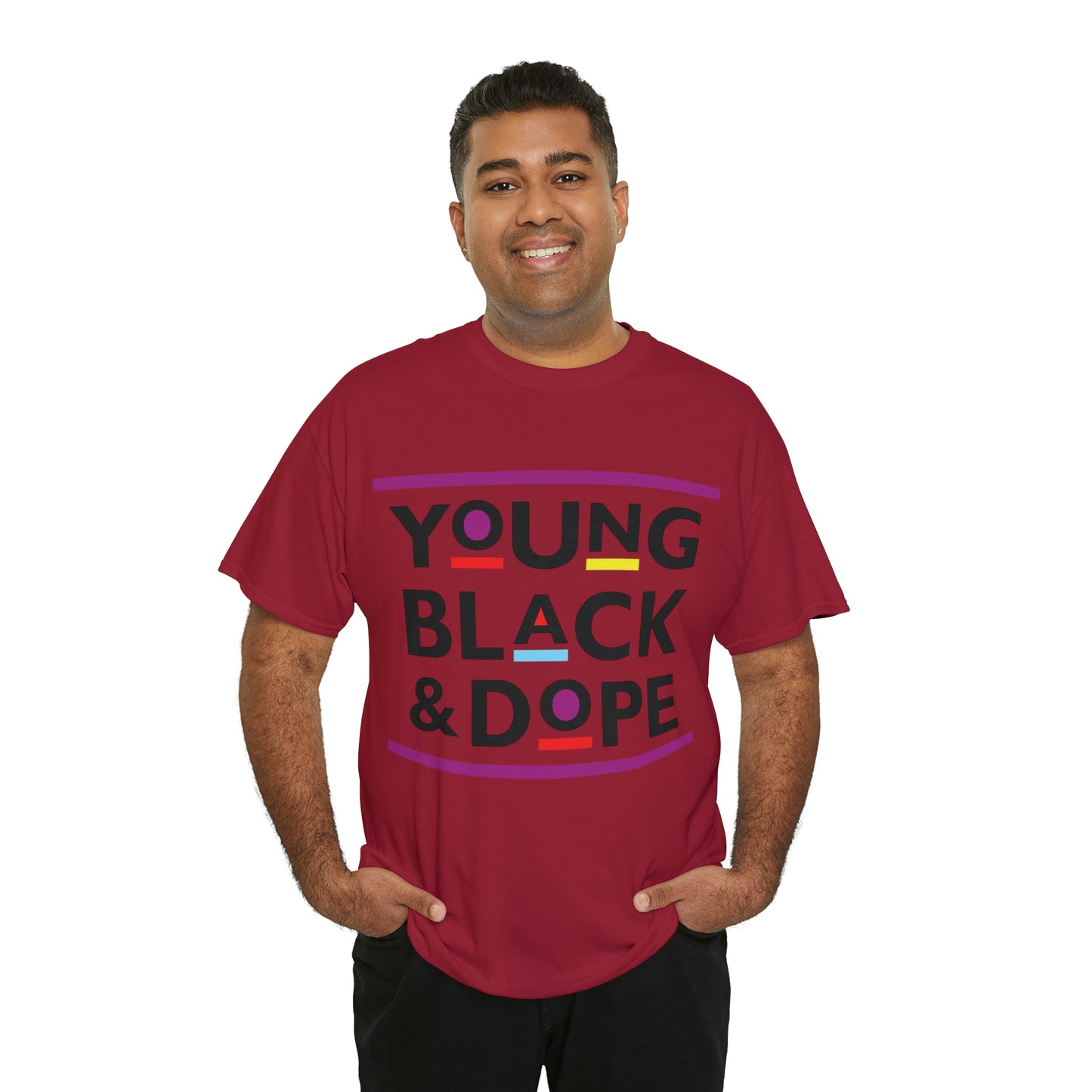 Young black & Dope Unisex Heavy Cotton Tee