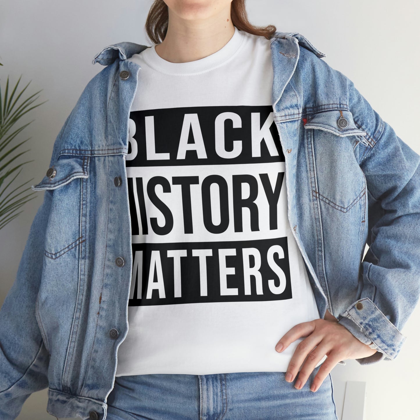 Black History Matters Unisex Heavy Cotton Tee