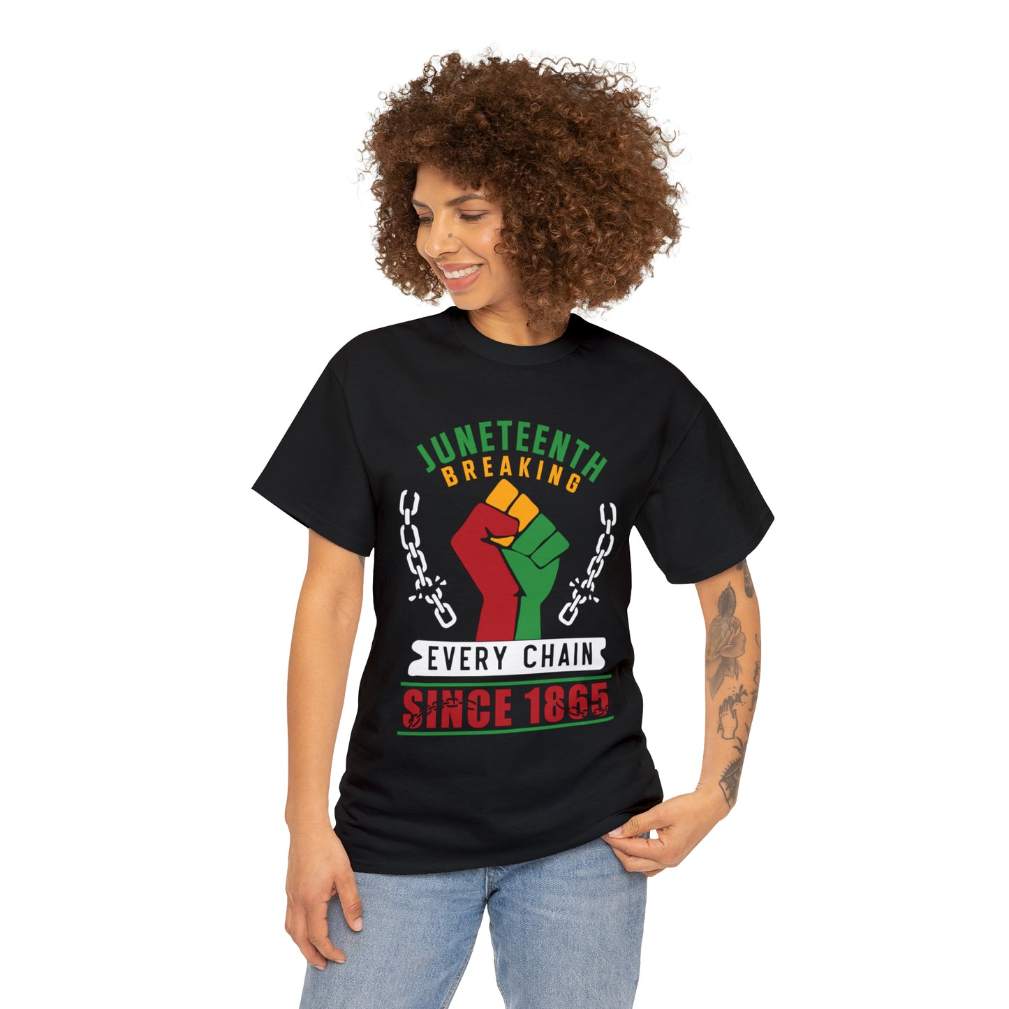 Break Every Chain Unisex Heavy Cotton Tee