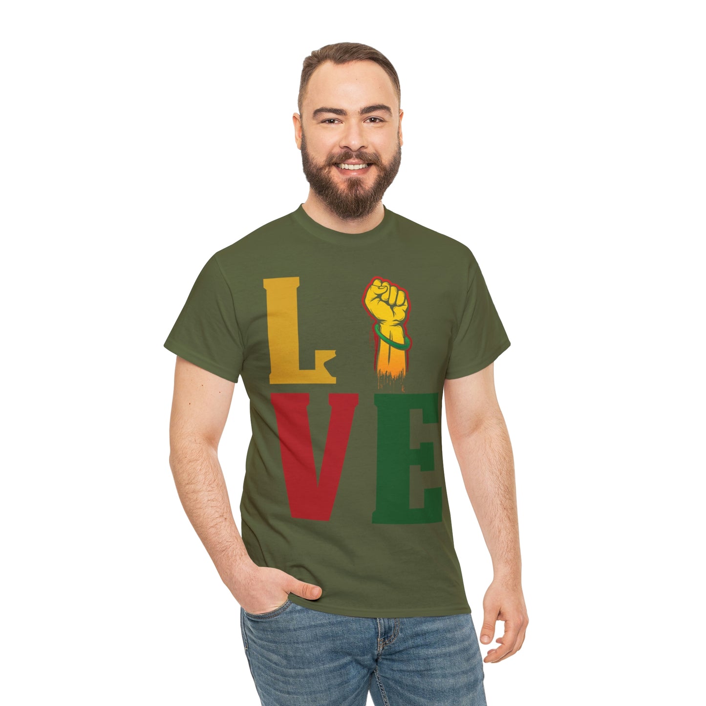 Love Unisex Heavy Cotton Tee