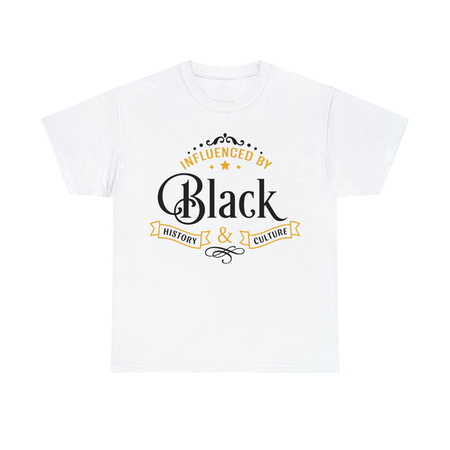 Influenced DTF Print Unisex Heavy Cotton Tee