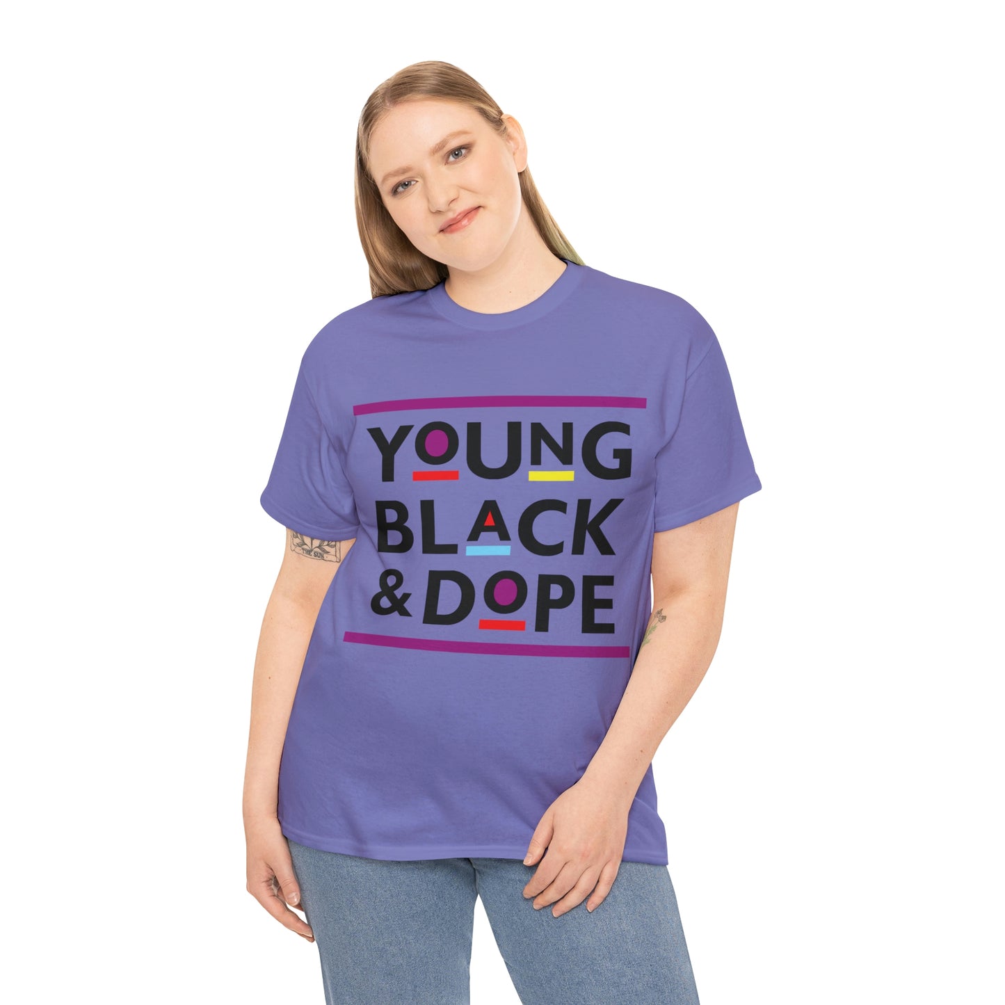 Young black & Dope Unisex Heavy Cotton Tee