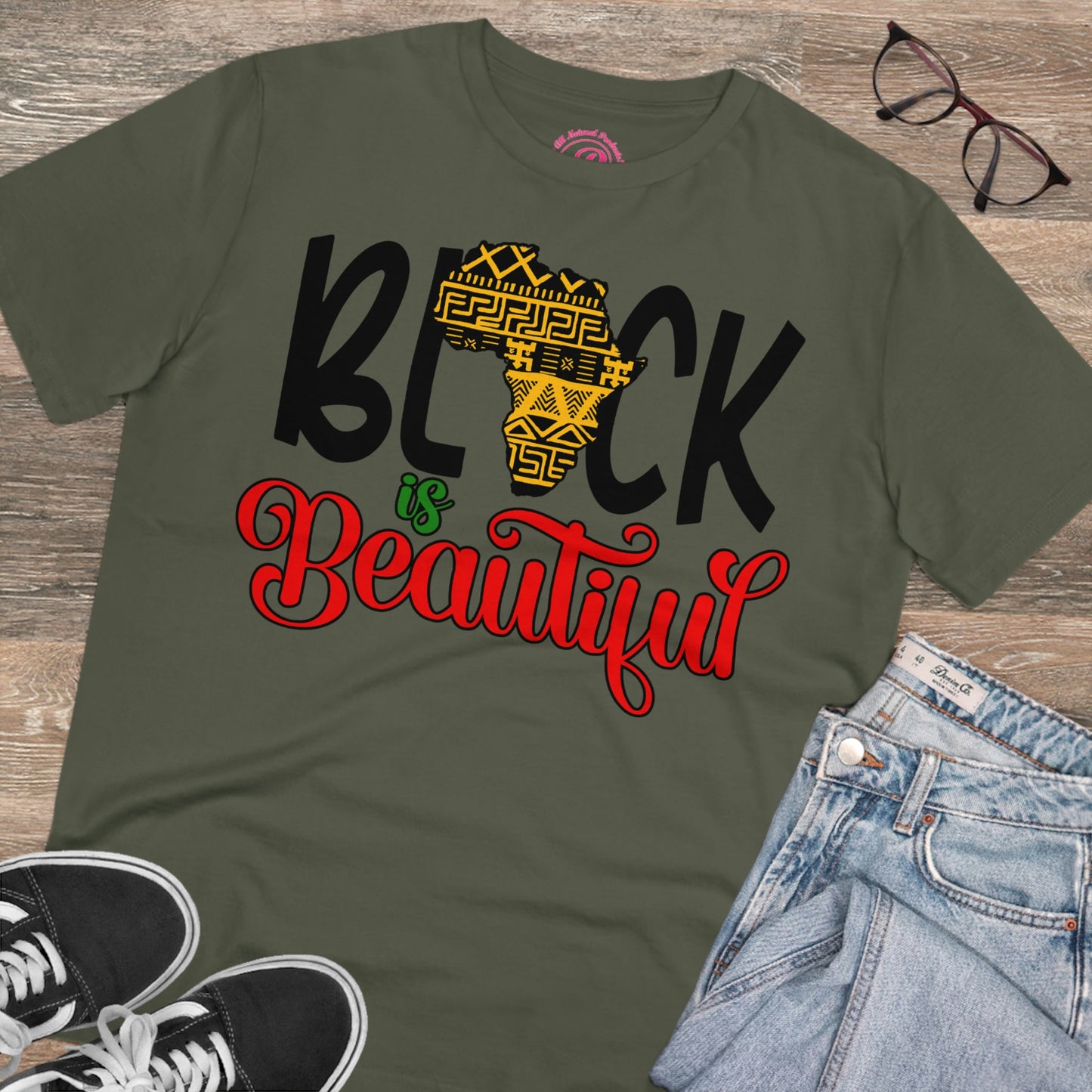 Black is Beautiful Organic Creator T-shirt - Unisex