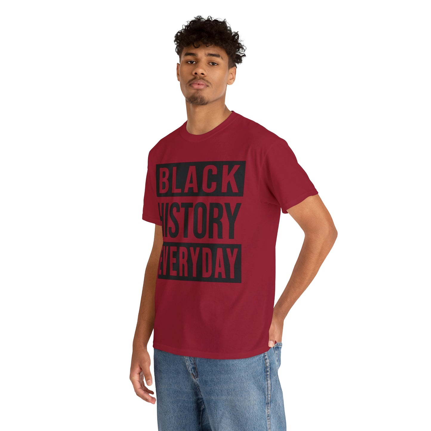 Black History Everyday Unisex Heavy Cotton Tee